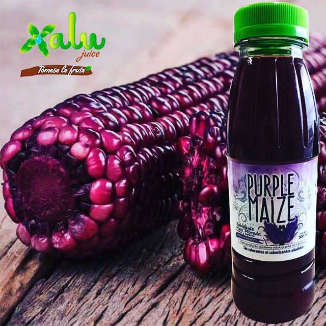 xalucorp's tweet photo. #PurpleMaize #Bebida refrescante❄️, ideal para retardar los síntomas del #envejecimiento, proveniente de alimentos ricos en antioxidantes tales como el #maizmorado 💜🌽#healthydrinks #vidasaludable 💪😎 #nutricion https://t.co/ZJK1mmOY9g