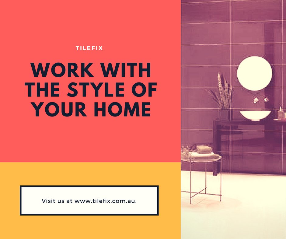 TilefixPM's tweet image. When choosing tiles for your home, always think about your place's style first. You don't want to be going against the feels of the area so try to work with it! Need more help? We've got your back.