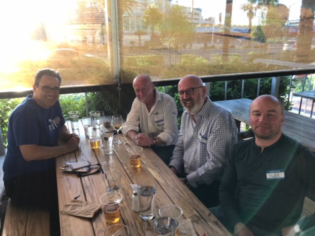 WilliamsAV_LLC's tweet photo. Enjoying an afternoon refresher with World Marketing Associates at #InfoComm18.
#williamsav #williamssound #pointmaker https://t.co/QnSKhJ14NW