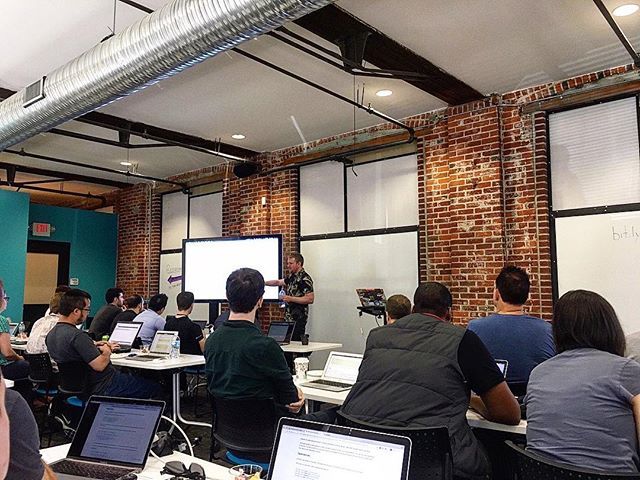 wesbos's tweet photo. Had an awesome time doing a JavaScript workshop at Sparkbox in Ohio today! https://t.co/x4QKtWHVoP https://t.co/YrZtmlZChx