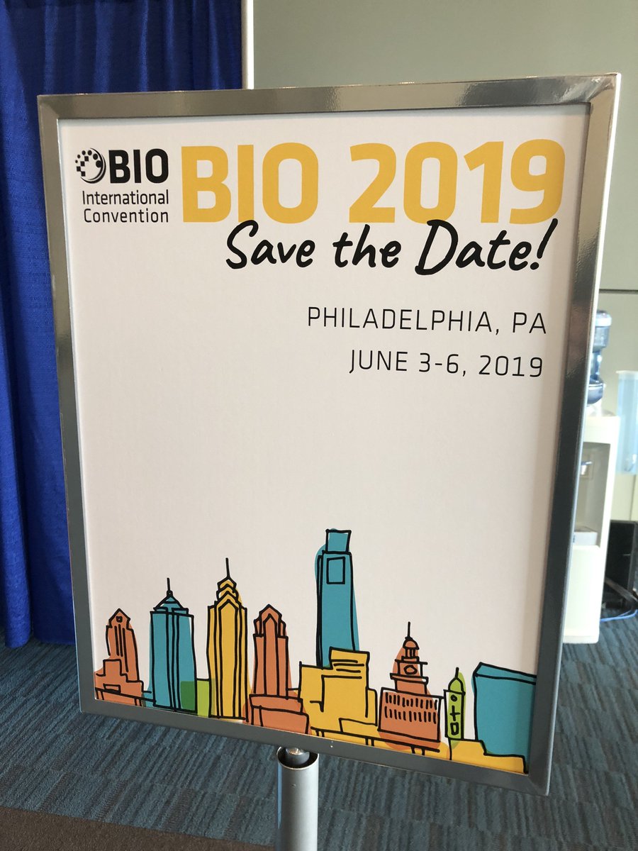 Thank you to everyone who attended #BIO2018! We officially made history. Can’t wait to see you all next year in Philadelphia for #BIO2019!