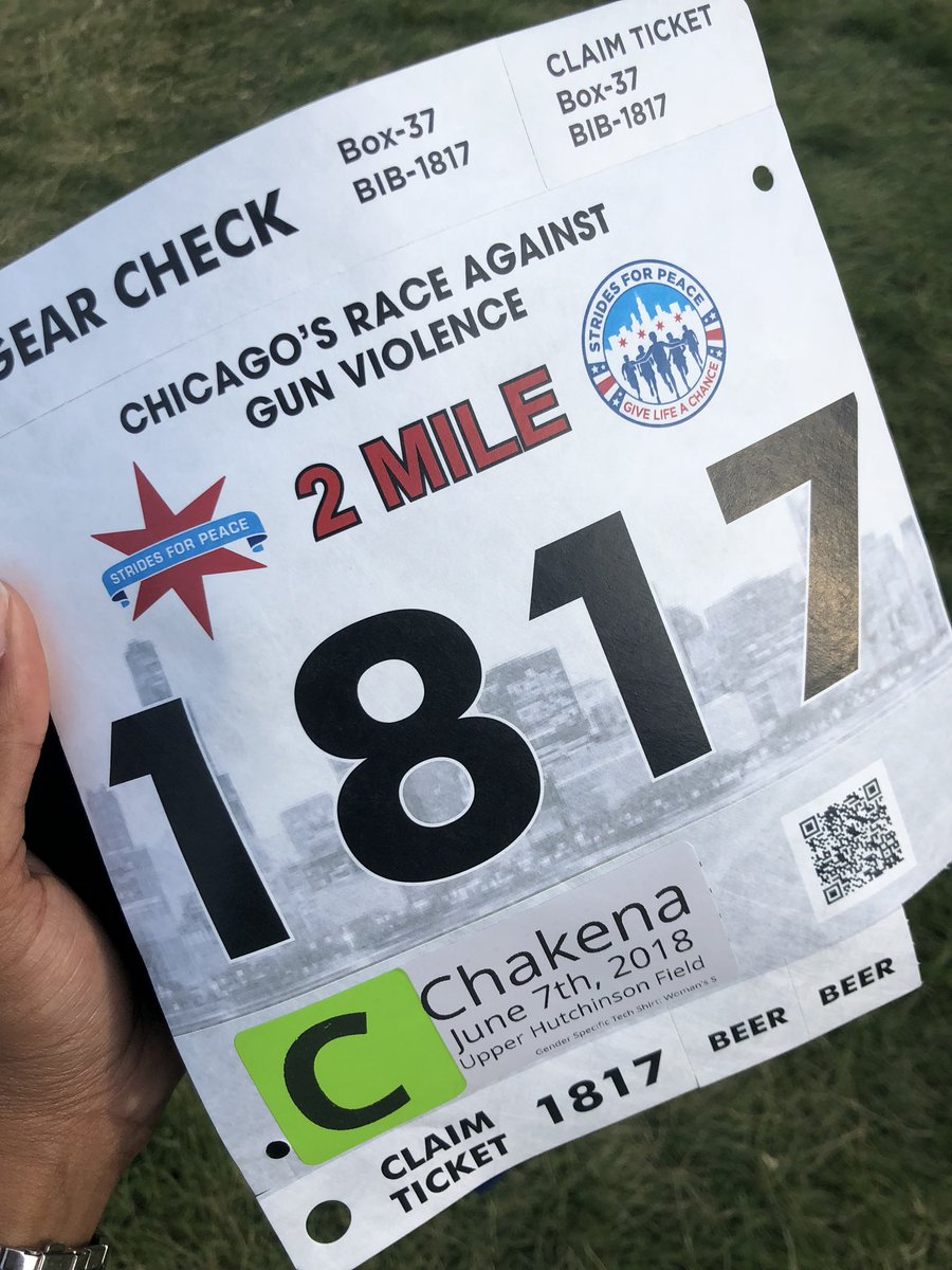 Chakena_Perry's tweet image. Tonight, I’m joining @CauseEffectCHI and thousands of Chicagoans for a walk/run against gun violence. I’m proud to donate to Mothers Against Senseless Killings (@MASKchicago_) so they can continue the transformative work they’re doing here in the city. #StridesforPeace