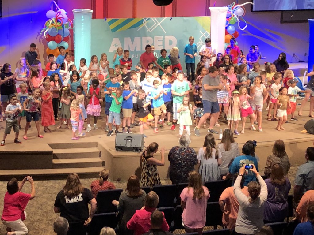 CBCDecatur's tweet image. The only way to do VBS! Party with Jeff slaughter.