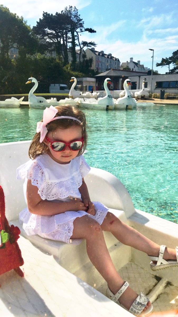 Anabella enjoying her boat ride #bangor