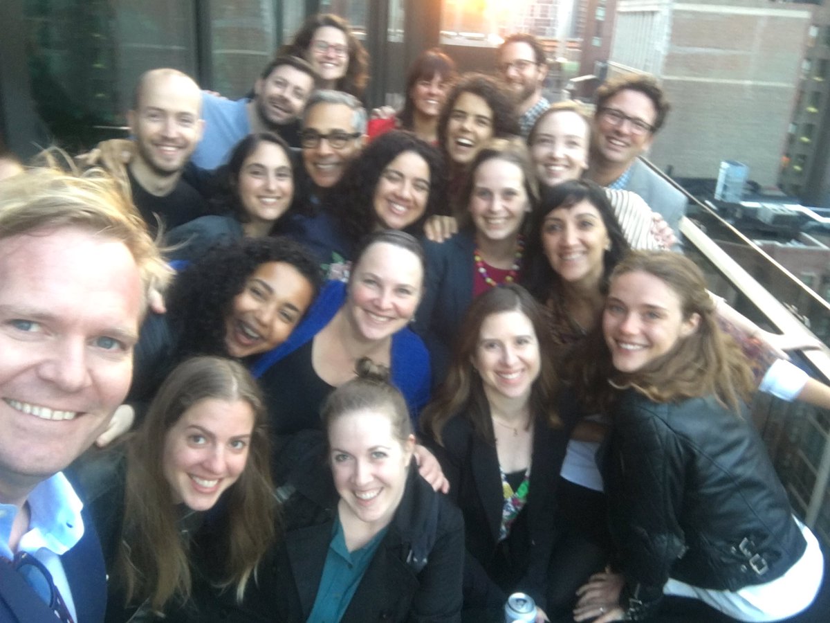 Fantastic @AFS team - committed to making an impact. #globalcitizens intled #rooftop