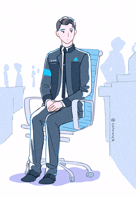 1boy male focus sitting chair formal suit twitter username  illustration images