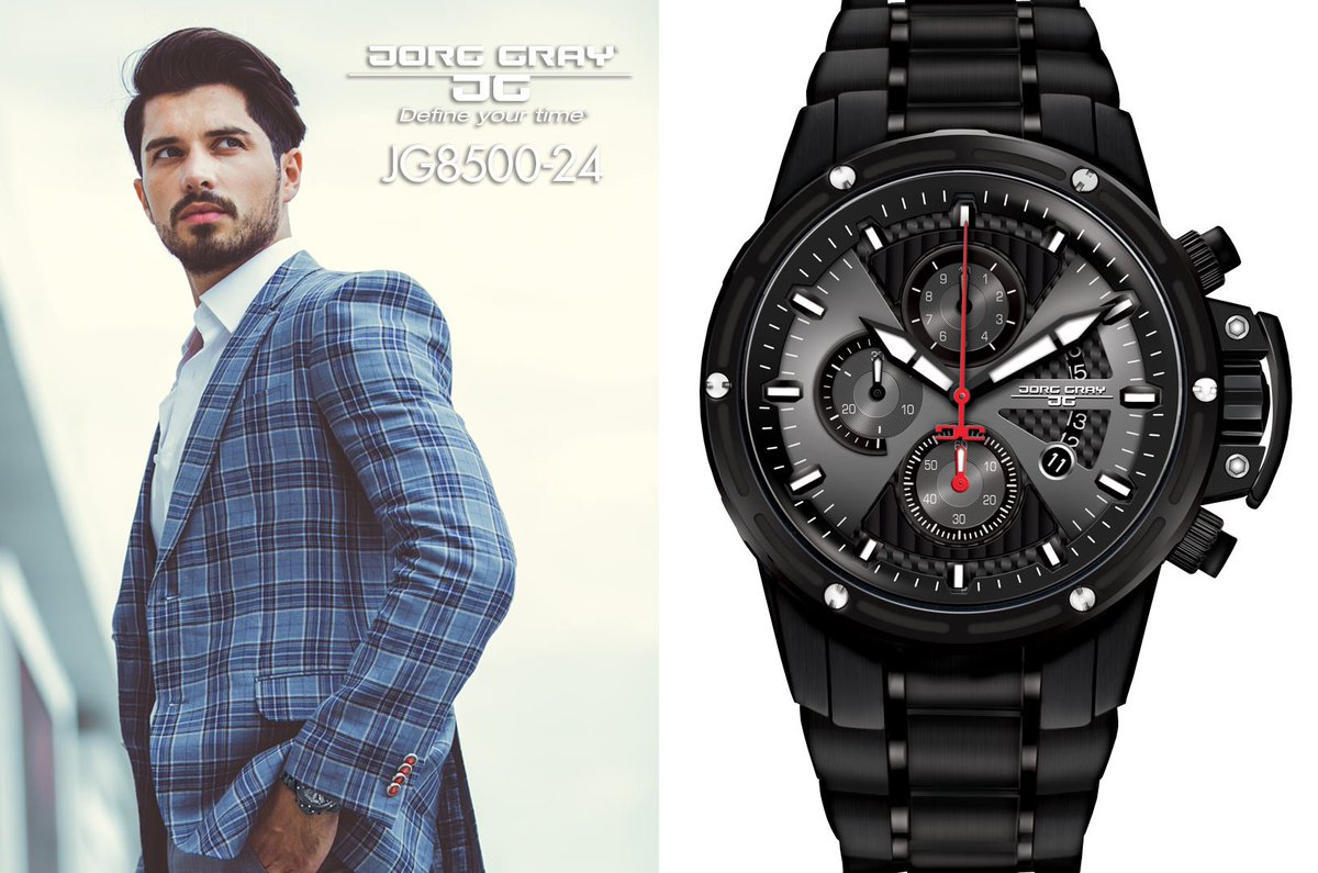 JorgGray's tweet photo. JG8500-24. Suit, Tie and Most Importantly the Watch.
#SwissRondaMovement #Chronograph #stainlesssteel #everydaywear #mensfashion #jorggray #defineyourtime #jg8500 #journeyon
https://t.co/6F1Jtx3Hzn https://t.co/xV7MkyDuSL