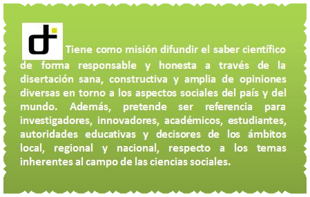 RDissertare's tweet photo. DISSERTARE. Conoce nuestra misión en el ámbitos local, regional y nacional, respecto a los temas inherentes al campo de las ciencias sociales. https://t.co/FyuQi5Alhq