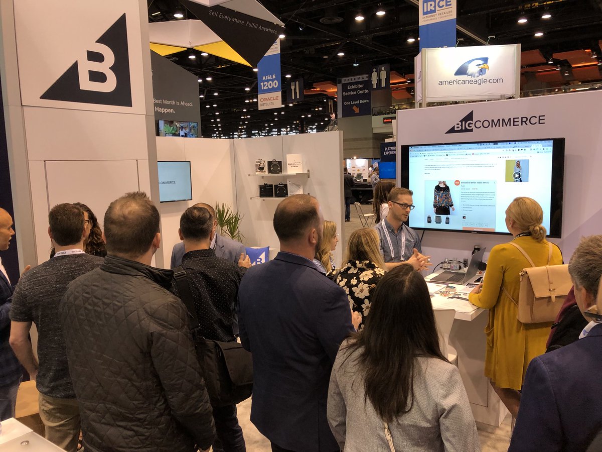 jyarbrough's tweet photo. Until next year, @IRCE_Official. Thanks to all who came by the @BigCommerce booth and #BCGrowthSummit this week! https://t.co/jAareNwGmJ