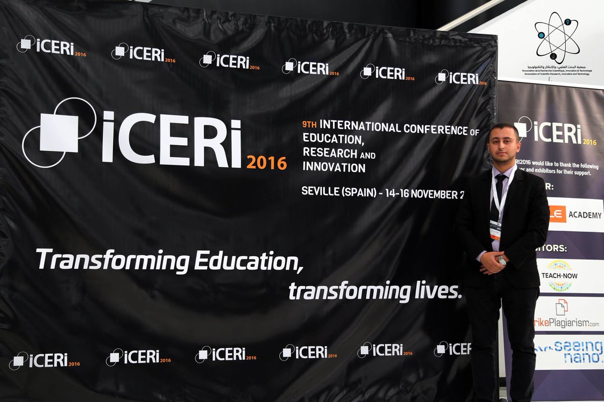 AOFSRIT's tweet photo. #ICERI2016, the 9th annual International Conference of Education, Research and Innovation held in Seville (Spain) on the 14-15-16/11/2016.
More details are available in our Website: https://t.co/jmIQREy9Qp #ASRIT #AOFSRIT @EDUCATION #INNOVATION #TECHNOLOGY #Scientific_Research https://t.co/YX1JmTmSbU