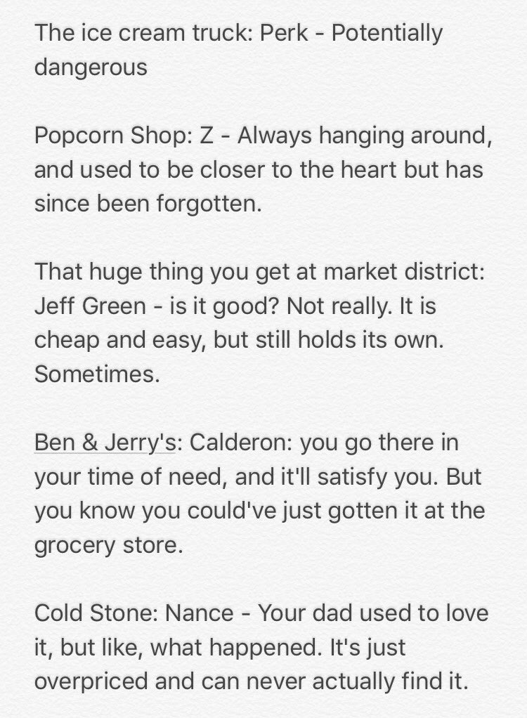danielaxner11's tweet photo. Cleveland ice cream options - if they played basketball https://t.co/Qinz5MnAY9