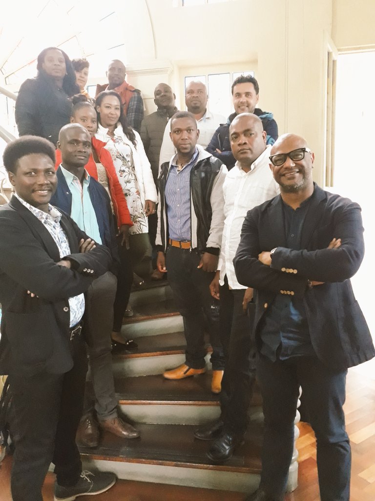 dirpoblaciones's tweet photo. Ellos son representantes de @asinch_choco y los Consejos Comunitarios de Jiguamiandó, Curbaradó y Renacer Negro, organizaciones encargadas X @mincultura @dirpoblaciones para ejecutar procesos culturales que cumplan las Sentencias y ordenes para restablecer derechos a #víctimas https://t.co/Rp9GAhayYo