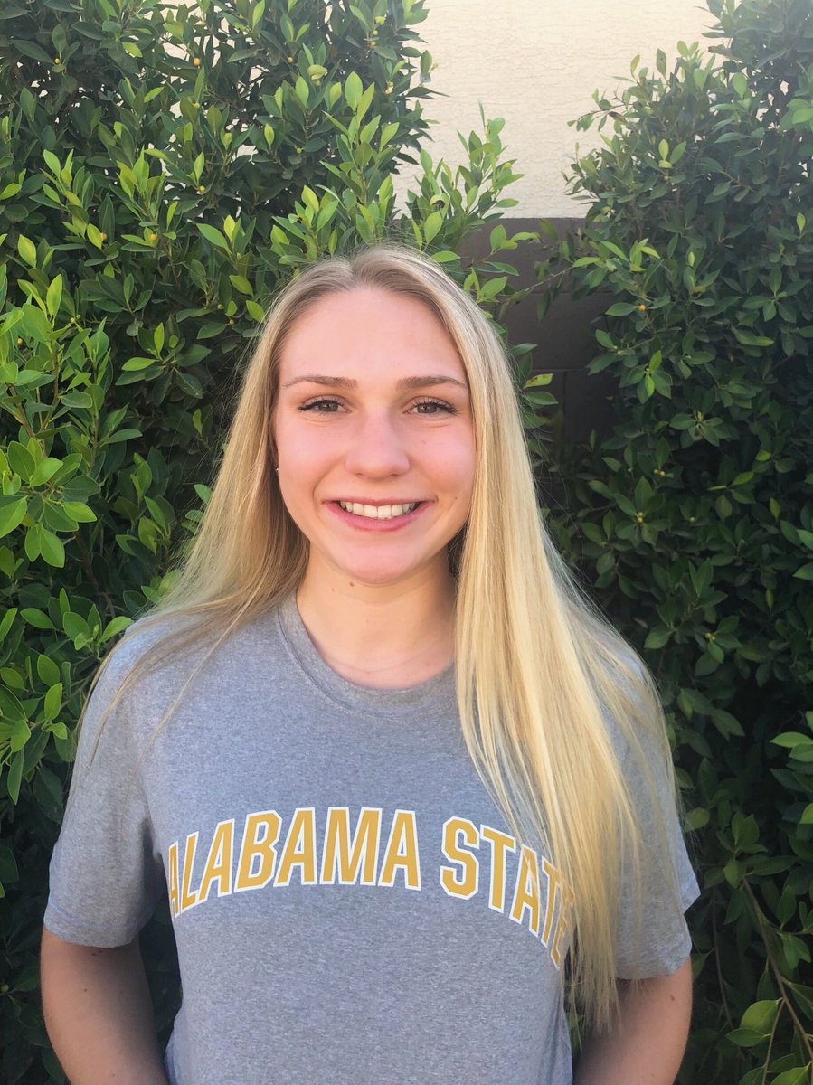 I am so excited to announce my commitment to play Division 1 volleyball at Alabama State University! #gohornets🐝