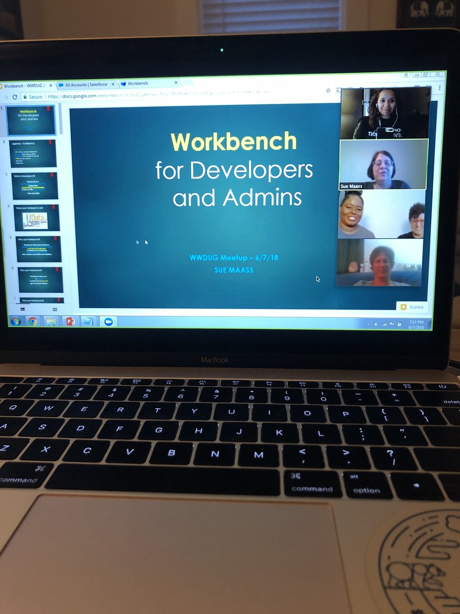 sunnydalelow's tweet photo. Woo! Learning all about workbench with @SueMaass at tonight's @WWDUG meeting. #alwaysbelearning #wwdug https://t.co/mjfFScQmM0