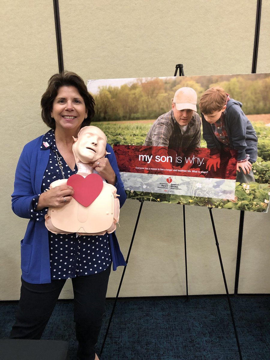 cpritworks's tweet photo. Attending the AHA Emergency Cardiac Care Conference! #learncprtoday #heartsconnected #nationalcpraedweek #lifeiswhy #HeartHeros
Prepare today! Save a life! Anyone can learn hands only CPR and how to use an AED. Together more lives will be saved! Let’s do it!
♥️ https://t.co/qZ0pcPAoZL