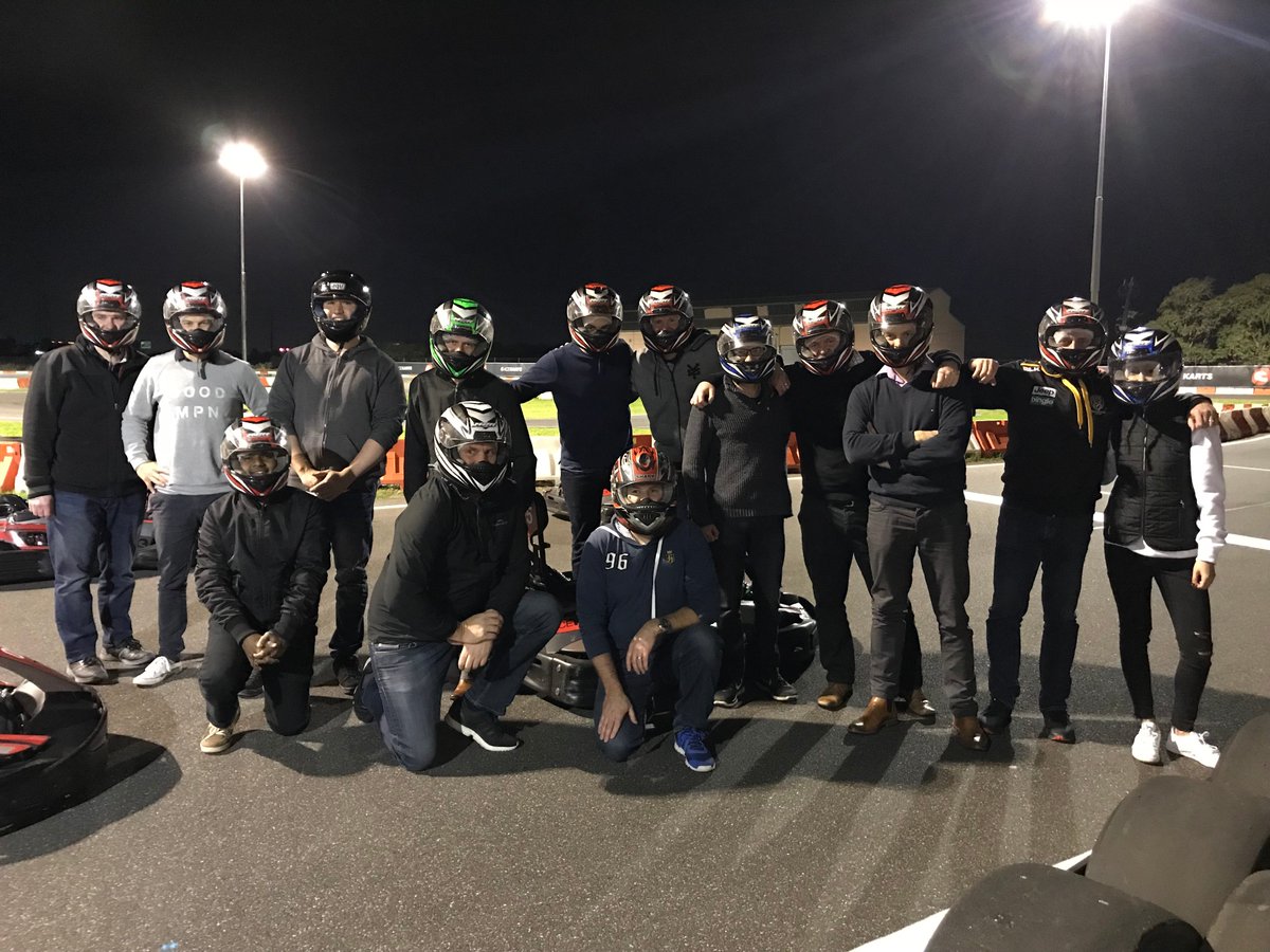 FastTrack_360's tweet photo. The FastTrackers were hitting it hard and fast on the go-kart track last night. That's one competition down with three more to go. Who will FastTrack it to first place by the end? #fasttrack #fasttrack360 https://t.co/1CODFsv4M7