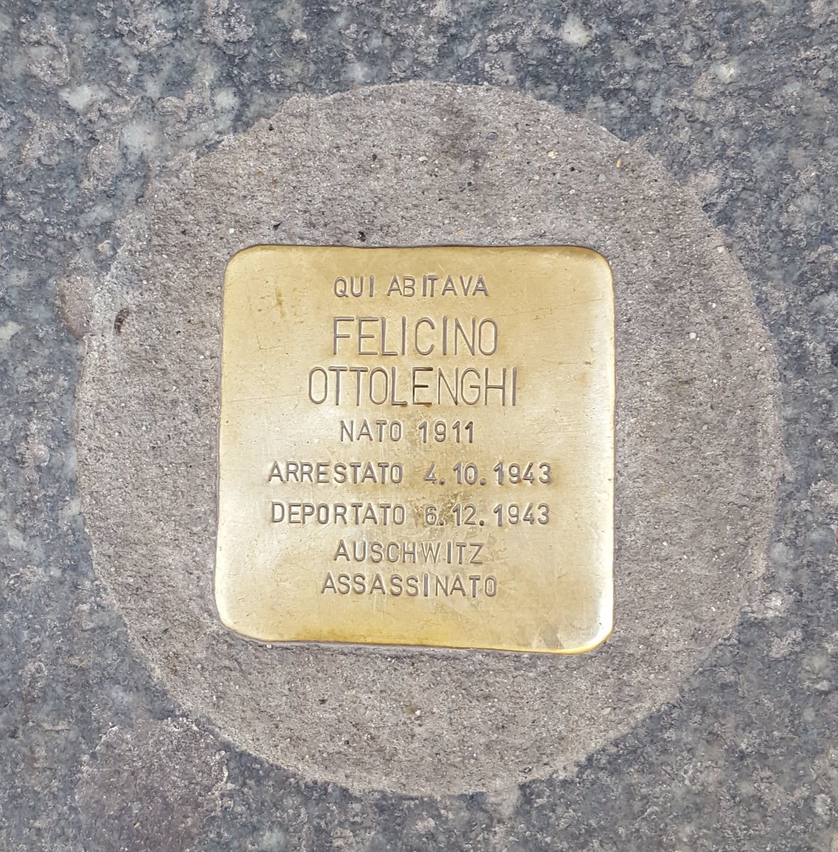 turinepi's tweet photo. ever seen a #memorystone? in #Turin #italy we have 93 so far https://t.co/jsRpEY6r0h #stolpersteine #holocaust #victims #travel #turinepi #privatetours #WWII https://t.co/BO8tk01aib