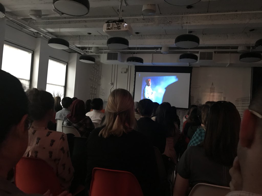 Here’s <a href="/jseid97124/">Josie Seid</a> in her super secret scene-stealing performance in tonight’s screening of Sista! Thanks to everyone who came out! Great turnout!
