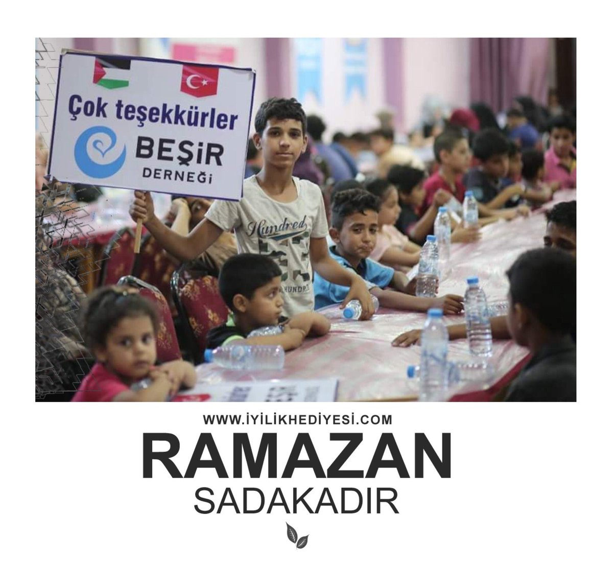 “Kıyamet günü müminin serinleyeceği gölgelik verdiği sadakasıdır."
(İbn Hanbel, 4 ,233)

@Gizli_Golge <a href="/GizliKatip/">Yâsin Kâtip 🇹🇷</a> 🌹
@BeatrixLoi @hemhali 🌹

#YetimYaz4032yeGönder 
#Bağışyaz4032yeGönder 
#iyilikheryerde 
#HayırlıCumalar