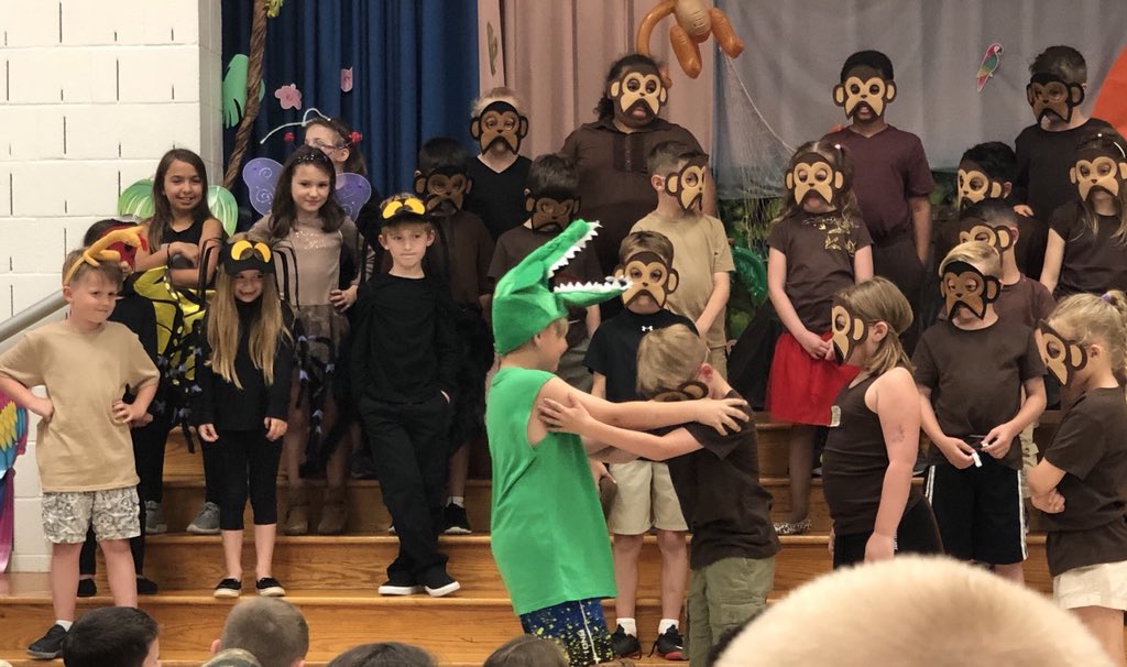 Great job Ms. Michael and the OBES 1st and 2nd graders on your Jungle performance today! <a href="/MollyBissell/">Molly Bissell</a>