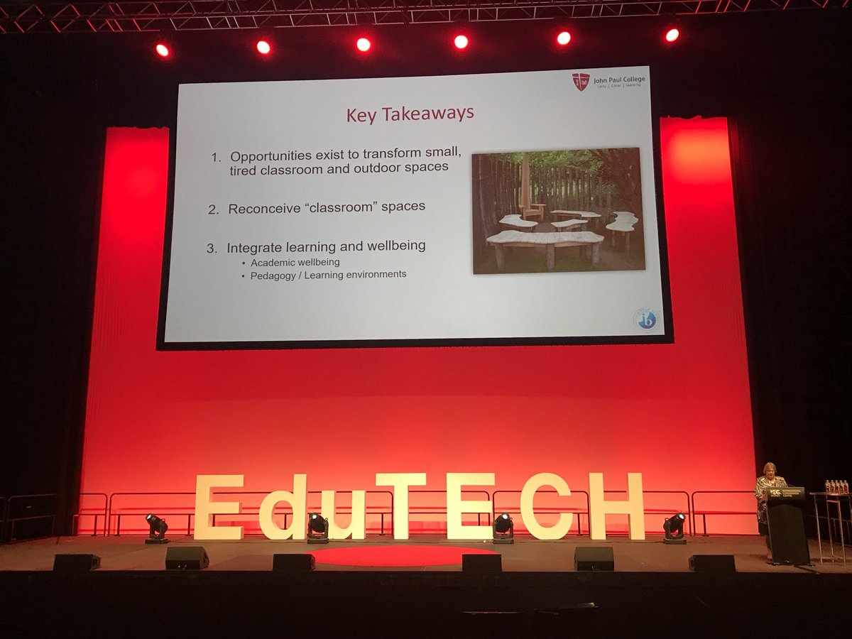 #EduTECHAU following the journey off creating innovative learning hubs. Key summaries from <a href="/kazza1712/">Karen Spiller</a> @EduTECH_AU emphasising the importance of PREmortem in design process.