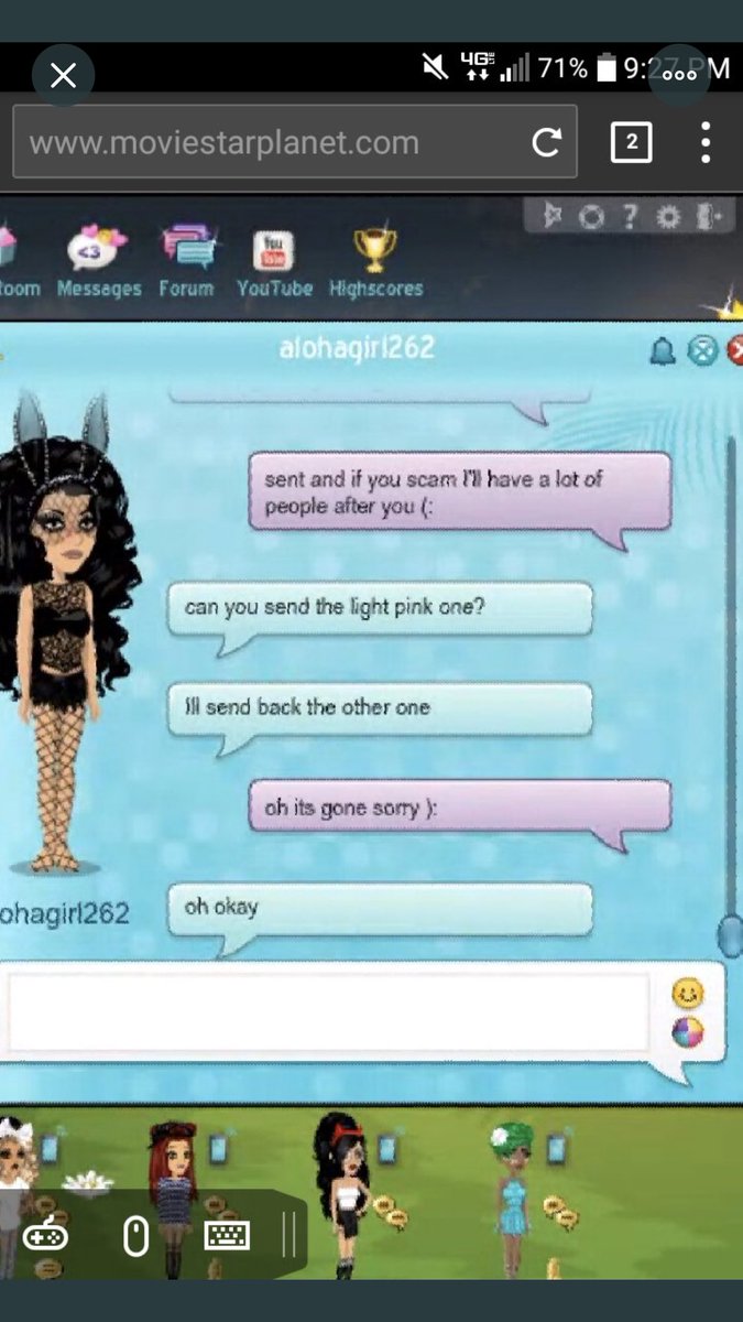 MSPScamExpose's tweet image. Please submit to MSPScamExpose@gmail.com 
Server - US
Username(s) - alohagirl262
Proof (below)
-Submitted by DMs!
💫Retweet to keep from people being scammed!💫
- Moderator C