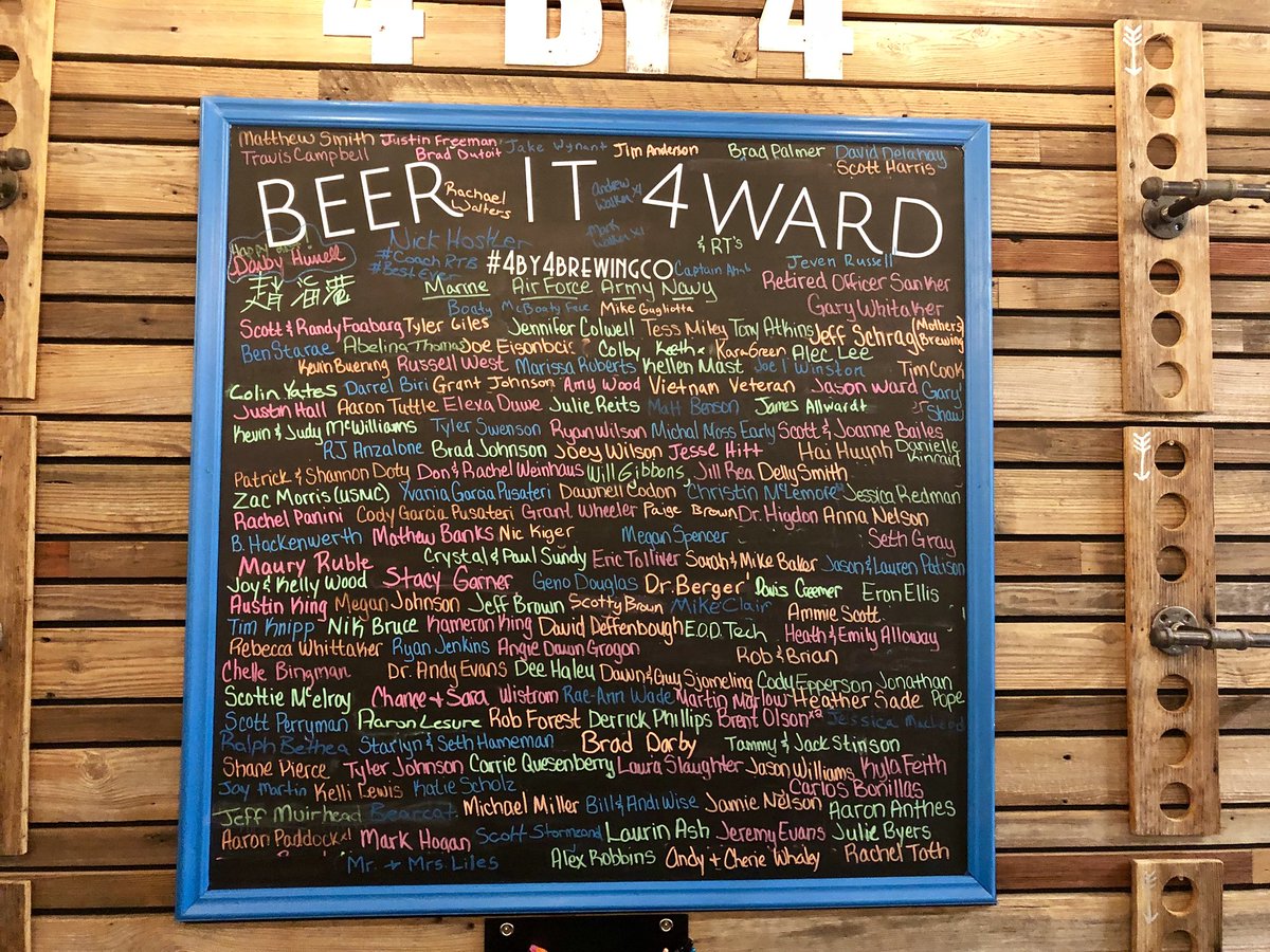 4by4Galloway's tweet photo. Weekly Beer It 4Ward Post!
#beerit4ward #beerforward #tagyourfriends #buyabeerforafriend #springfieldmo #sequiotapark #happy21st #happybdaydarby https://t.co/7zlf66wJVB
