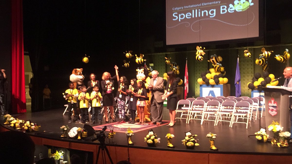 The first word she could spell was Ovechkin. (At least that’s how I remember it.) Next thing you know, my little girl is the Calgary Spelling Bee champ. Congrats Siya! <a href="/rundlecollege/">Rundle Schools</a> <a href="/RCElementary/">Rundle Elementary</a>
