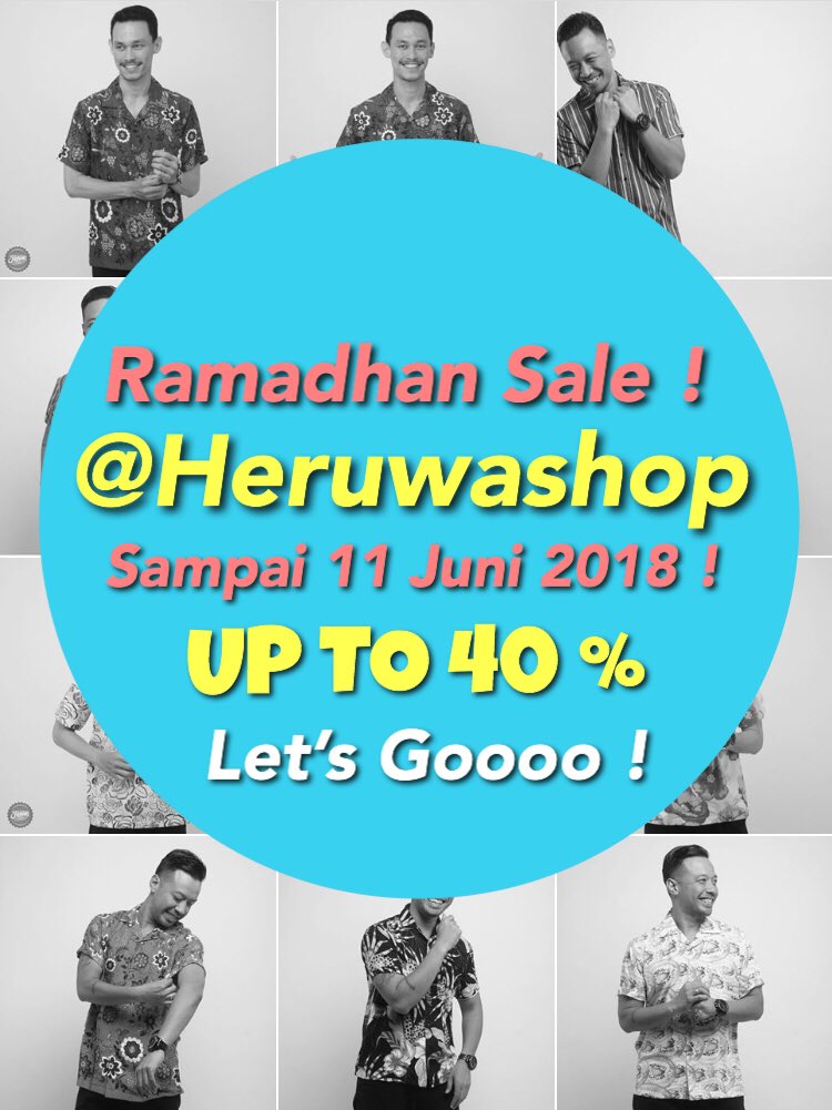 Masih ada promo #RamadhanSale , silahkan cek instagram <a href="/HeruwaShop/">HeruwaShop</a>