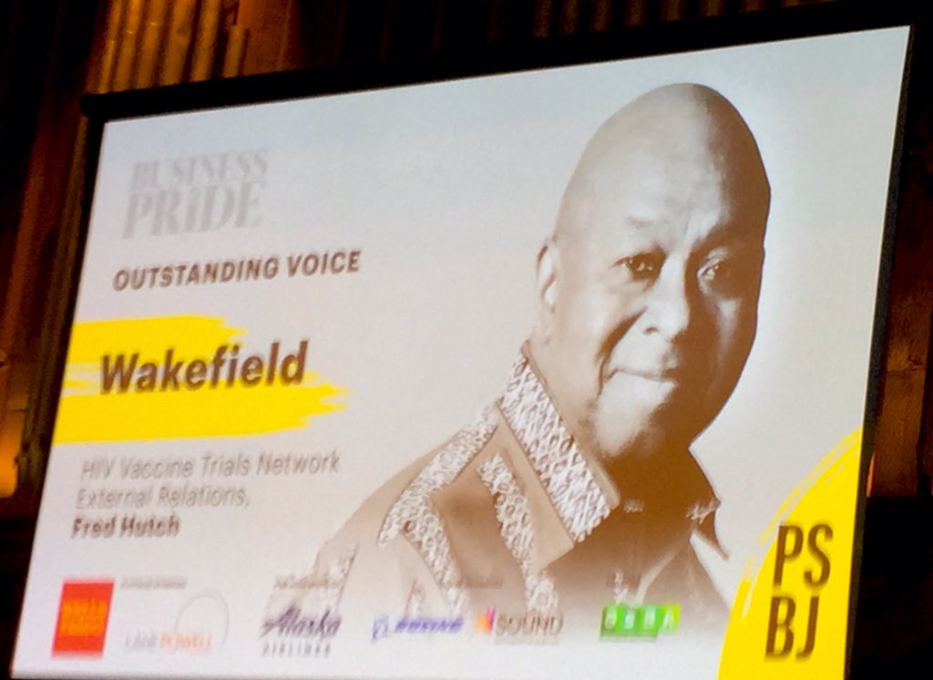 Engel140's tweet photo. Such a well-deserved honor for @HelpEndHIV's Wakefield. #PSBJpride https://t.co/BDn7u1kB8J
