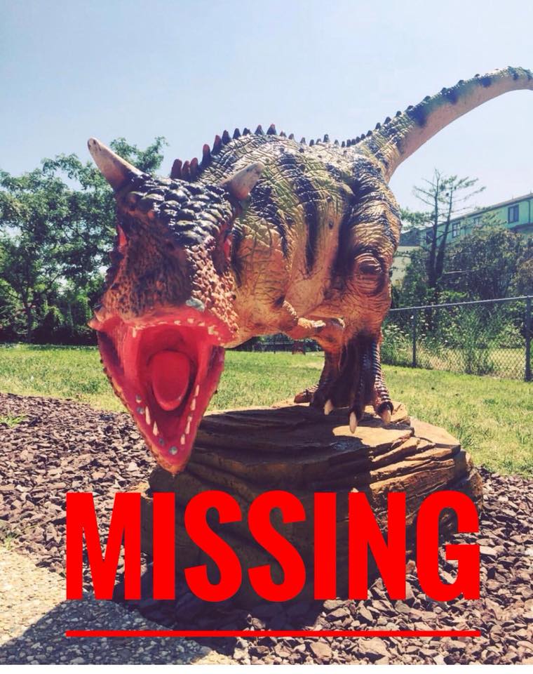 WMAR2News's tweet photo. Ocean City mini golf course searching for missing dinosaur #MissingDino
https://t.co/1VVDMv1iT4 https://t.co/cfsZ2fl7eW