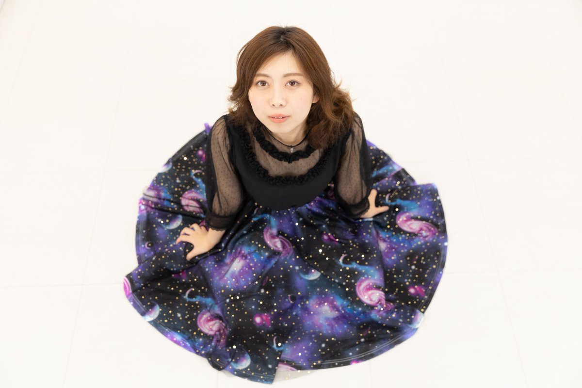 宇宙柄ワンピース 宇宙柄ワンピース