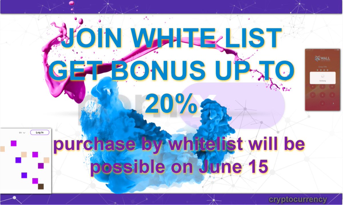 PORNXLIGHTNING's tweet photo. purchase by whitelist will be possible on June 15
https://t.co/jP7jW0Ex29
#pornx #ICO https://t.co/gPX6NDNa3Q