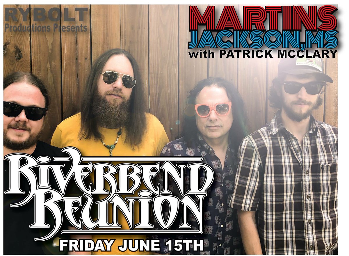 June 15th at <a href="/MartinsBar39201/">Martin's Downtown</a>
Everybody moving everybody grooving
Everybody letting it all get loose
There in Mississippi #Mississippi #jackson #jamband #reunionontheroad #rvlife <a href="/gibsonguitar/">Gibson</a>