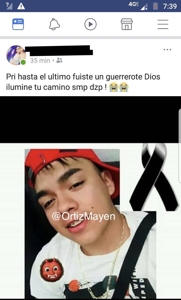 c4jimenez's tweet photo. Familiares de ladrón baleado por militar, lo quieren hacer pasar por muerto en redes sociales.
”Hasta el último fuiste un guerrerote. Dios ilumine tu camino”, le escriben al delincuente.
@PGJDF_CDMX confirma que en realidad está vivo. Así se exhibía armado en fotografías. https://t.co/llOx7YxsPA