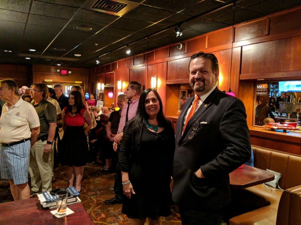 shakhill's tweet photo. Great turnout for our Loudoun County event. Packed house. Standing room only. Vote Shak Hill June 12th and bring 5 people with you! #VA10 #ShakPack https://t.co/G256imBl9u