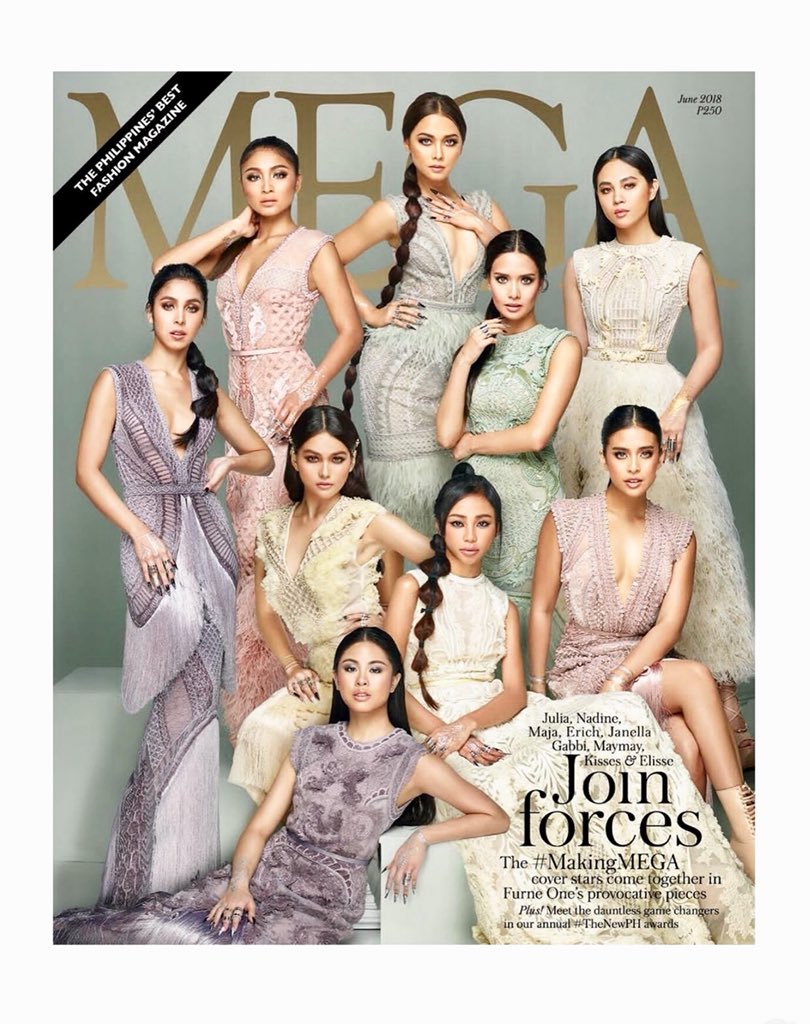 Rensaragal's tweet photo. Miss Kuko Philippines 🇵🇭 2018 !!
Group Shot !!! #MegaMagazine #MegaPH 

#NadineLustre
#MajaSalvador
#JanellaSalvador
#JuliaBarretto
#ElisseJoson
#ErichGonzales
#MaymayEntrata
#GabbiGarcia
#KissesDelavin https://t.co/lq75fd30qF