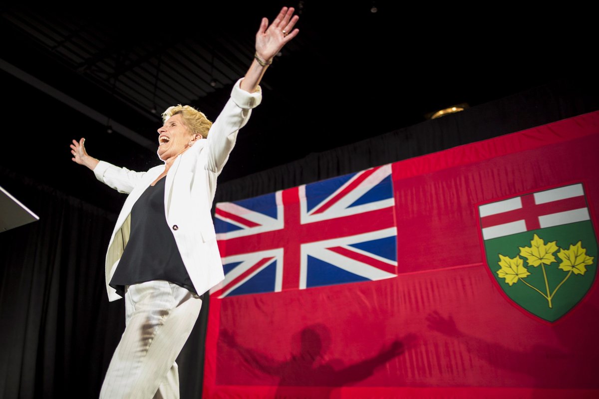 CP24's tweet photo. Photos from across the province as Ontario's government shifts https://t.co/L6BHNGSneV https://t.co/NYfrLS2J4R