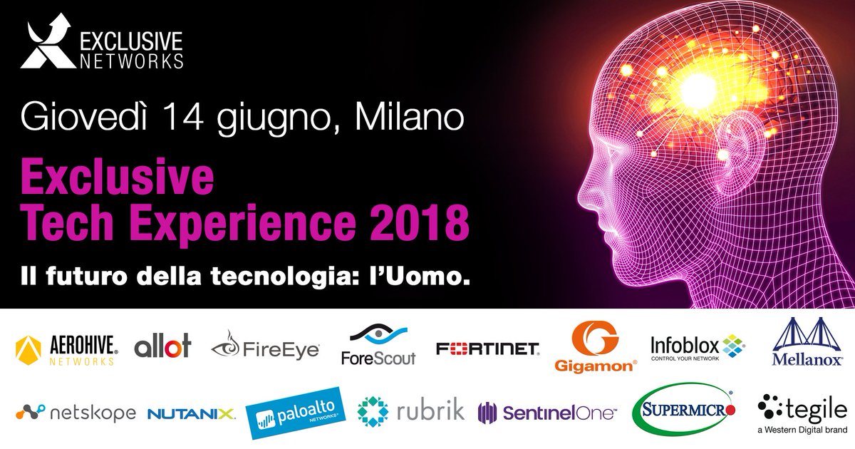 EXN_IT's tweet photo. @EXN_IT #TechEXP2018, 14 giugno #Milano. Parleremo di: #Security &amp; #DigitalTransformation , #MachineLearning ,  e altre tematiche tra le più visionarie del  mondo #IT. Ti aspettiamo, manca poco! https://t.co/e7xc2S3sq7 #WeAreIn2024 https://t.co/PRFSGt4eCJ