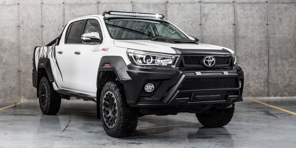 CarlexDesign's tweet image. TOYOTA HILUX HILLY LIMITED EDITION BY PICKUP DESIGN – EX-DEMO NOW FOR SALE! PERFECT CONDITION, YEAR 2017. E-mail: sales@carlexdesign.com, phone no.: 0048 797 709 333
#Toyota #Toyotaute #hilux #hilux4x4 #hiluxute