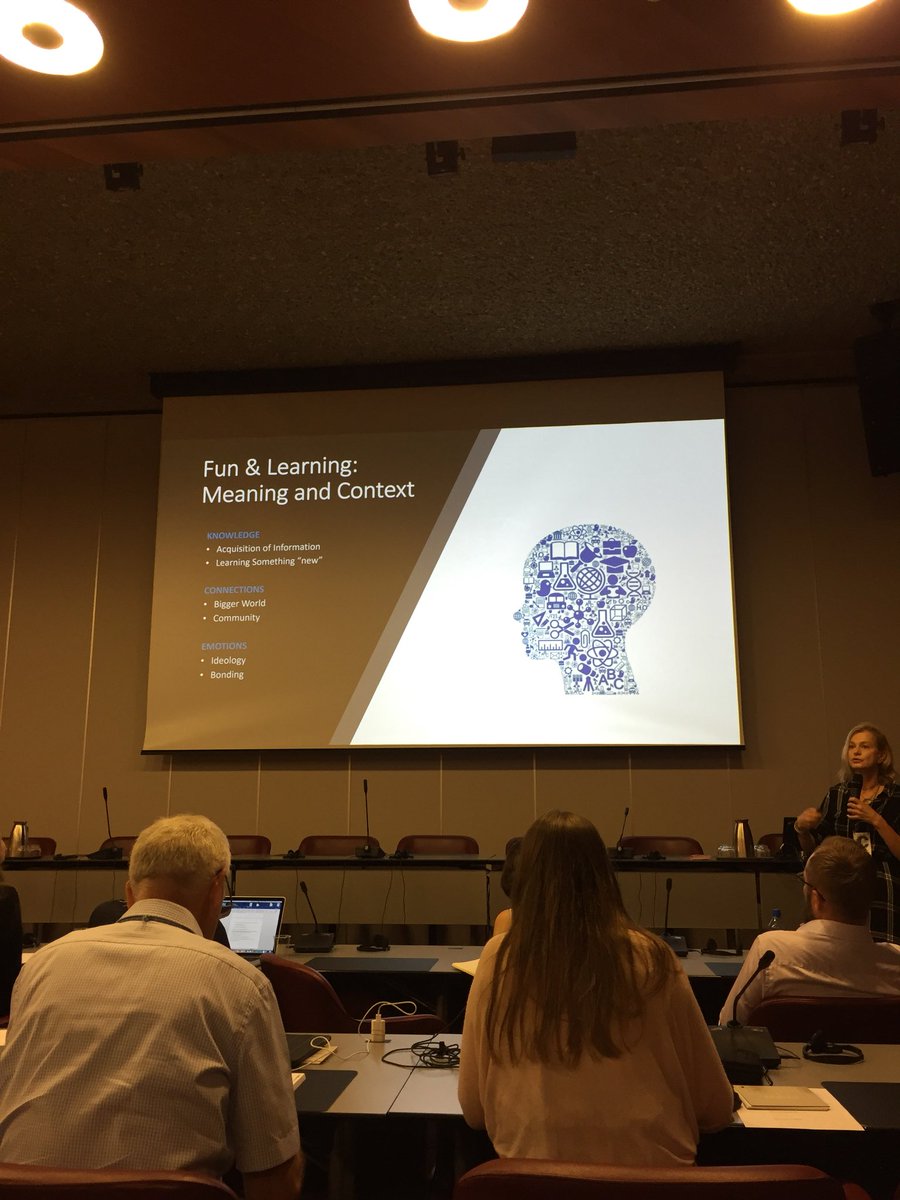 ecsite_REV's tweet photo. An ethnographer doing visitor research: new ways of interpretation #room04 #ecsite2018 #rosejones https://t.co/FWTwbBANHw