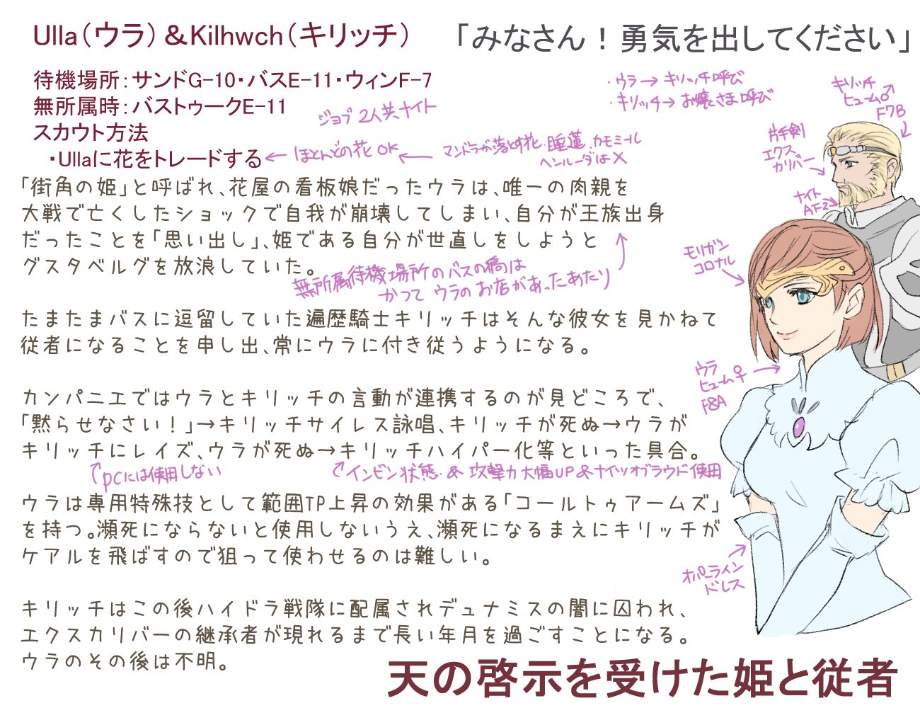 Saku در توییتر 勝手にカンパニエnpcプレゼン スカウトnpc ウラ キリッチ 天の啓示を受け世直しをしてる姫ちゃんとその従者 エクスカリバー持ち です 言動がまさに姫と従者の鑑 世の姫ちゃんと従者を目指す方たちはぜひ参考に会いに行ってみてはいかがでしょうか Saku در توییتر 勝手にカンパニエnpcプレゼン スカウトnpc ウラ キリッチ 天の啓示を受け世直しをしてる姫ちゃんとその従者 エクスカリバー持ち です 言動がまさに姫と従者の鑑 世の姫ちゃんと従者を目指す方たちはぜひ参考に会いに行ってみてはいかがでしょうか
