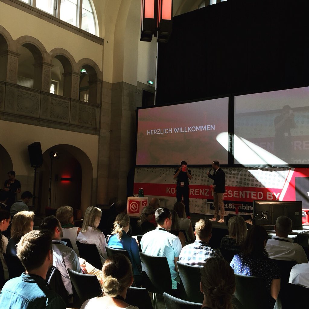 Herzlich willkommen in #Berlin. Das 6. MARKENCAMP ist in vollem Gange. Historische Konferenzlocation: Stadtbad Oderberger. #mc18ichbindabei #markencamp #berlin #plattformfuermarkenmacher