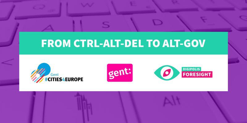 Time to reboot #democracy  ? <a href="/Stadgent/">Stad Gent</a> and <a href="/ForesightGent/">Digital Innovation Team - District09</a> invite you for an interesting evening on new forms of governance, Monday 11/06. REGISTER NOW at bit.ly/2sO3vy7 #Cities4Europe @EUROCITIEStweet