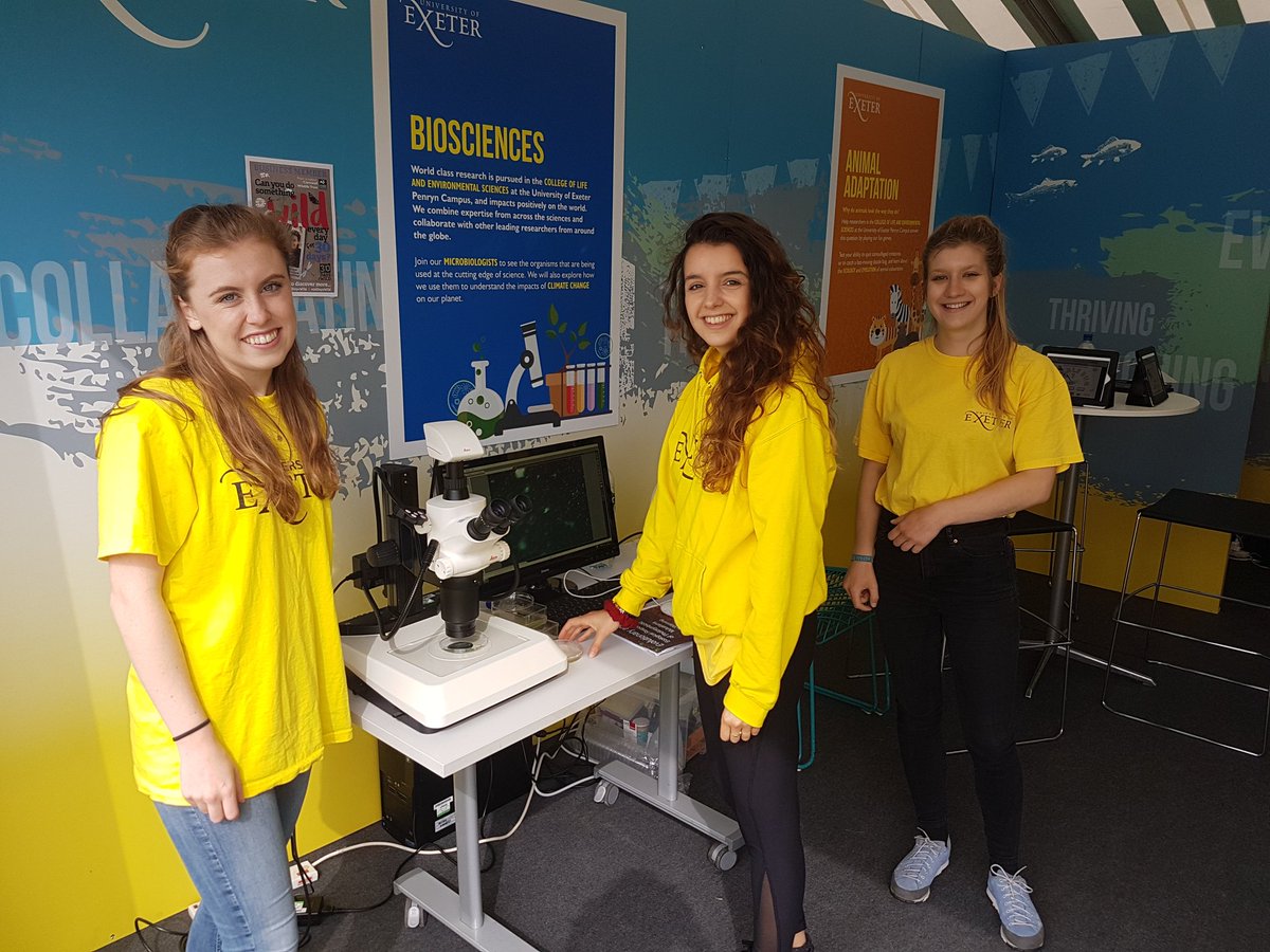 We're here at <a href="/RoyalCornwall/">Royal Cornwall Show</a> with gold-panning, tardigrades, camouflaged dazzle bugs and a renewable doll house. Come see us at stand 369! #RCS18