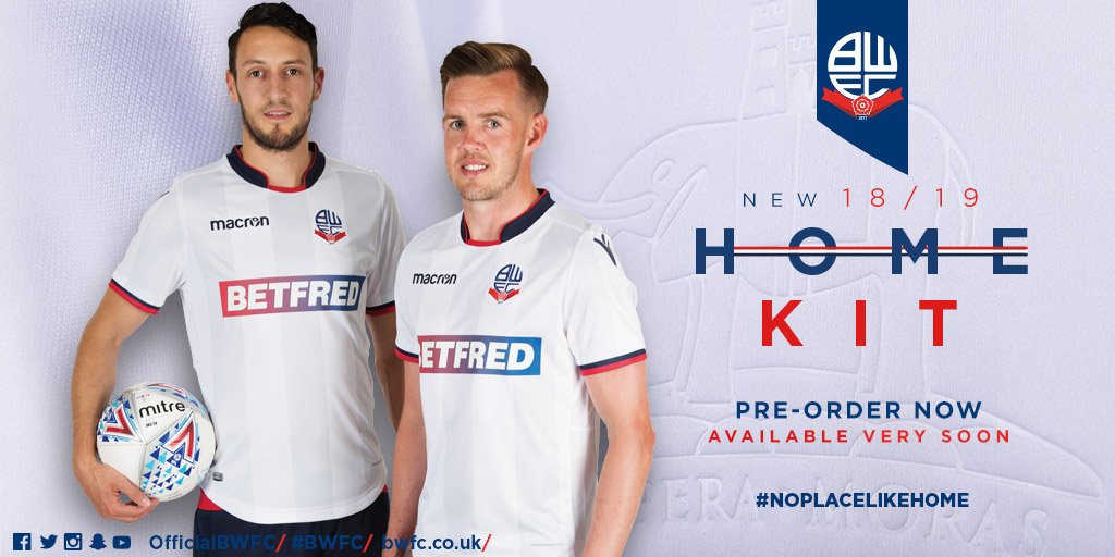 Bolton Wanderers FC on Twitter "👕 Bolton Wanderers are proud to reveal