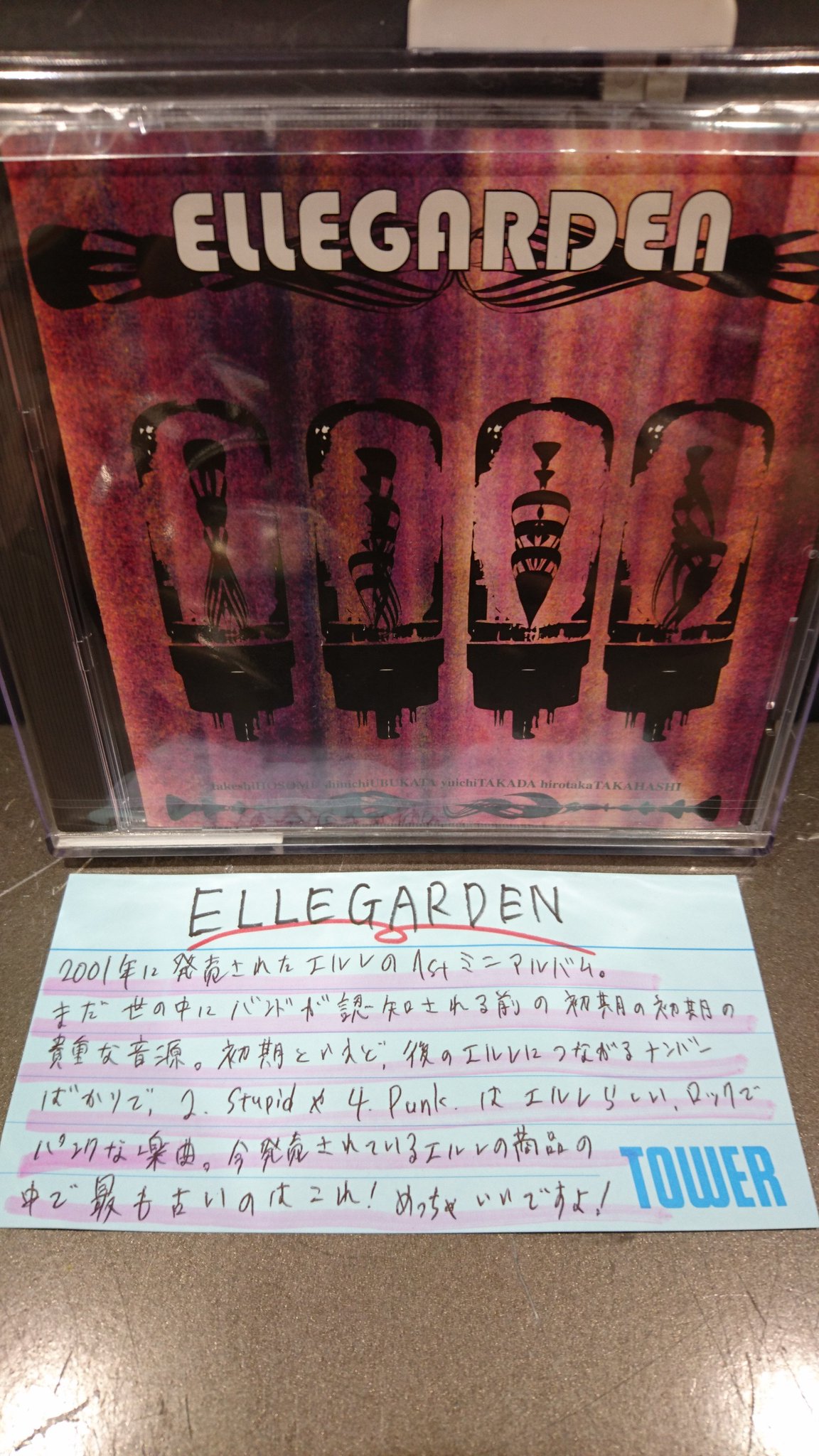 ELLEGARDEN stupid 自主制作 ELLEGARDEN stupid 自主制作の通販 by 🐻‍❄️｜ラクマ
