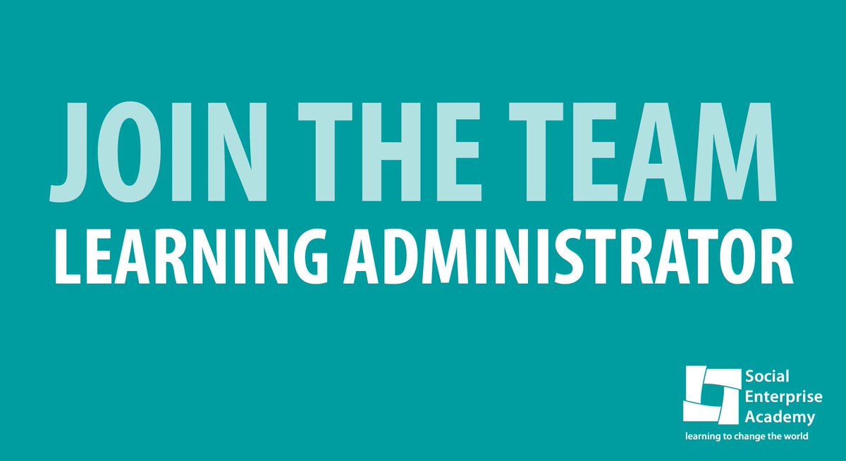 SocEntAcademy's tweet photo. 4 days left to apply for our latest job opportunity: Learning Administrator at our fab #Edinburgh office! Deadline 11 June https://t.co/TxP5x0oTEW #jointheteam #edinburgh #hiring #opportunity #socent #thirdsectorscotland https://t.co/1p9Jr8LcoF