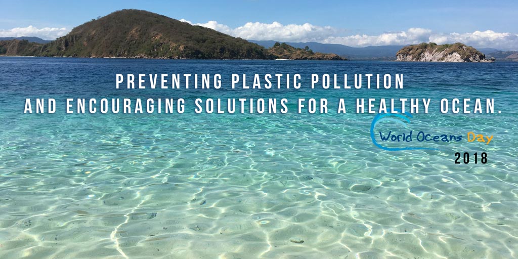 Laut yang bersih adalah laut yang Indah! Setiap tahun lebih dari 8 juta ton sampah plastik dibuang ke laut. Kita semua bisa membantu memecahkan masalah sampah dengan mengurangi penggunaan plastik. #WorldOceansDay2018