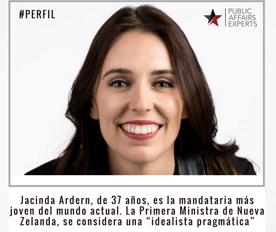 Politica's tweet photo. #Perfl La primera ministra de #NuevaZelanda llegó al poder predicando amabilidad, es fan de #BarackObama, dará a luz durante su mandato, y de su éxito dependen muchas conquistas femeninas @jacindaardern @PublicExperts #mujerypolítica https://t.co/mNw56omEOA